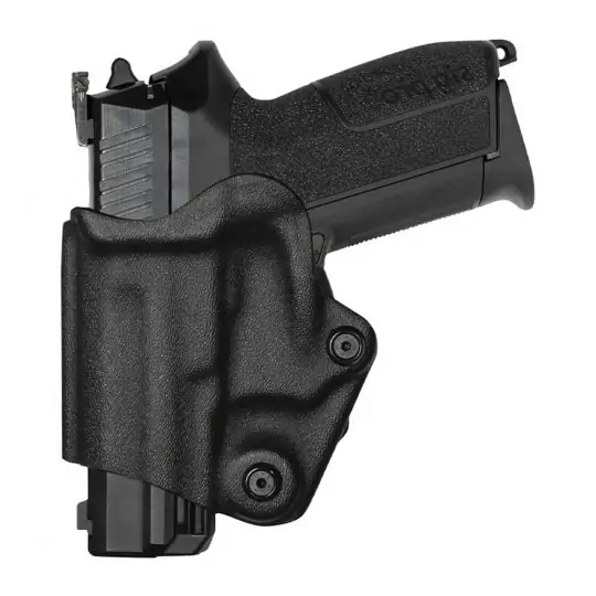 Holster Vegatek Short VKS8 noir pour GLOCK 17/19/22/23/26/27 – Image 2