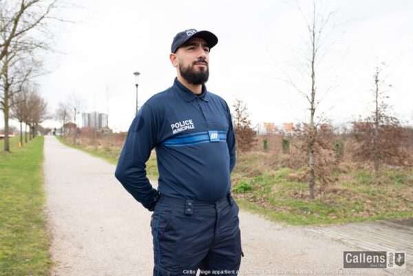 Polo manche longue Police Municipale