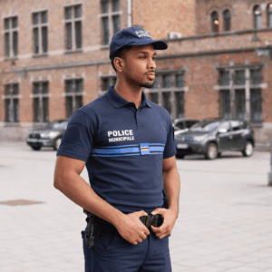 Polo DOUBLE-FACE MC PM Marine