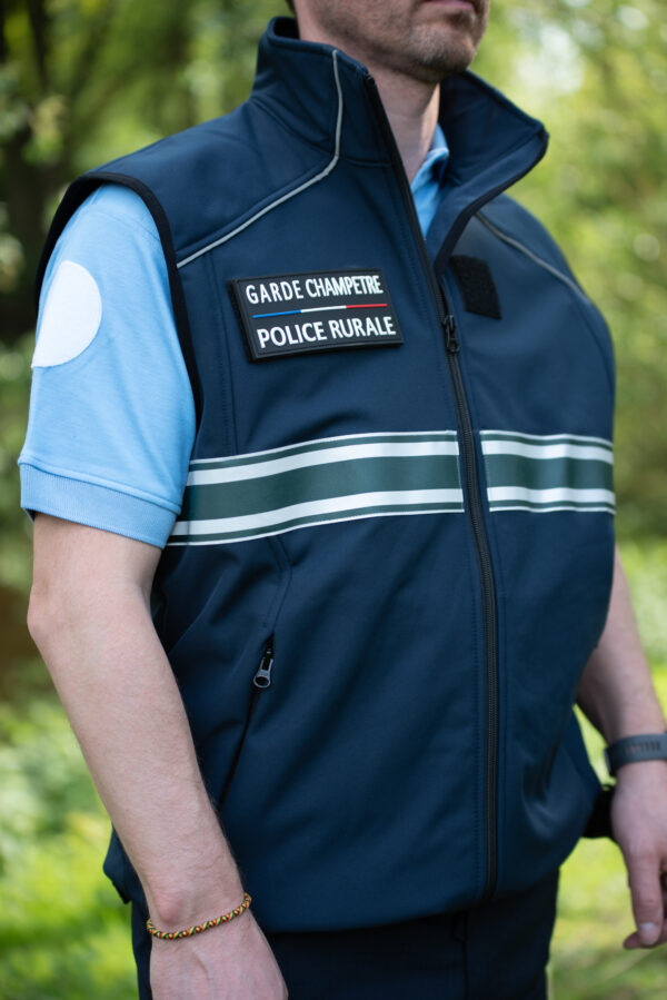 Bodywarmer softshell Police Rurale – Image 2