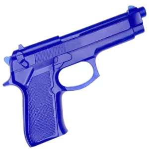 Pistolet d'entrainement bleu