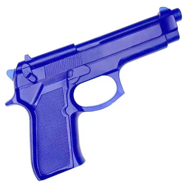 Pistolet d'entrainement bleu