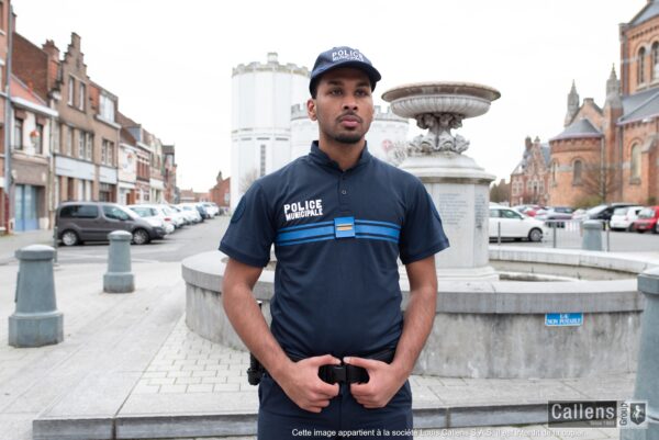 Polo col mao RESPIRE Police Municipale – Image 2