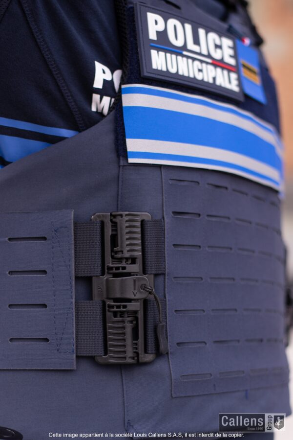 QUICK RELEASE IIIA POLICE MUNICIPALE - NIJ IIIA 0101.04 10 Joules – Image 9
