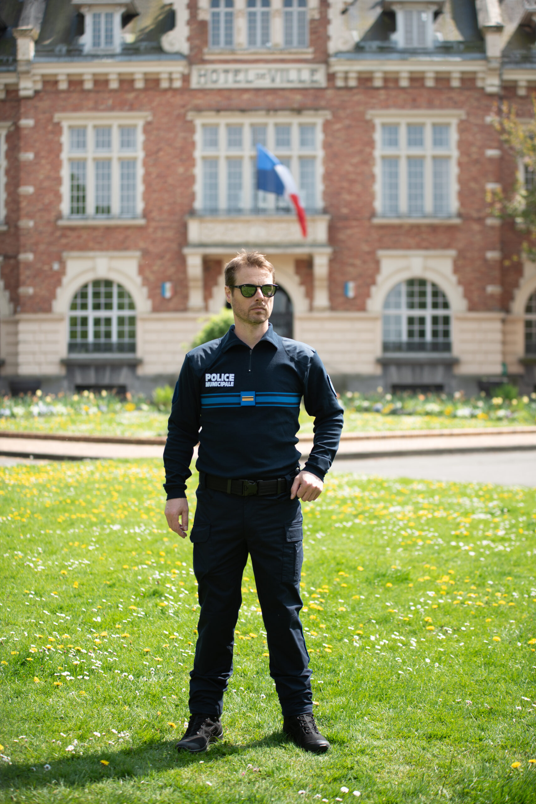 Chemise F1 Interlock ML PM Marine – Image 3