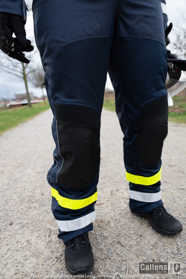 Pantalon moto Été Police Municipale bande réfléchissante – Image 2