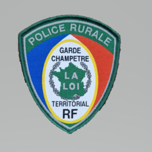 Écusson tissu Police Rurale Garde Champêtre
