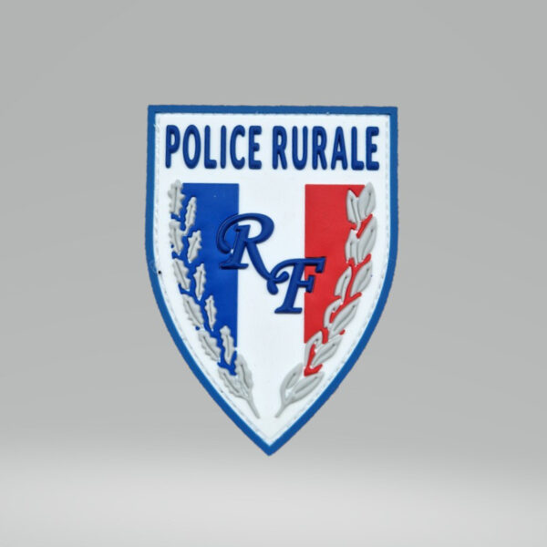 Écusson gomme Police Rurale