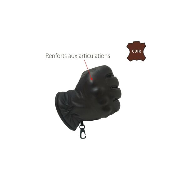 Gants d'intervention en cuir – Image 2