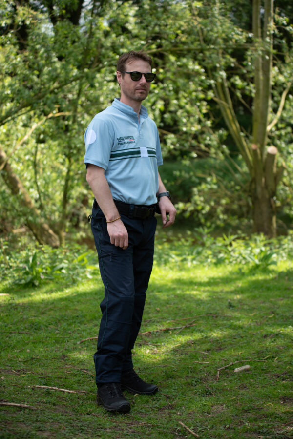 Polo col mao RESPIRE Garde Champêtre Police Rurale – Image 5