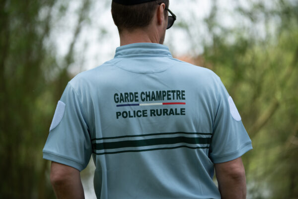 Polo col mao RESPIRE Garde Champêtre Police Rurale – Image 2