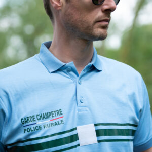 Polo manche courte Garde champêtre Police rurale