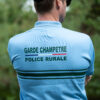 Polo manche courte Garde champêtre Police rurale – Image 3