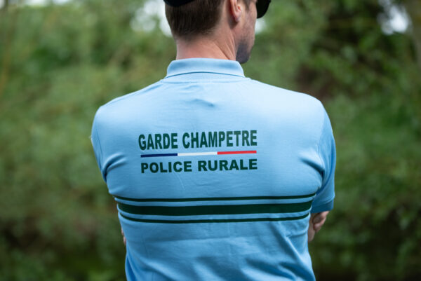 Polo manche courte Garde champêtre Police rurale – Image 3