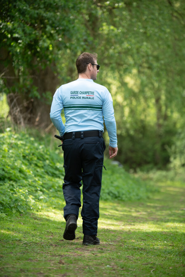 Polo ML col Mao Garde champêtre Police rurale – Image 6
