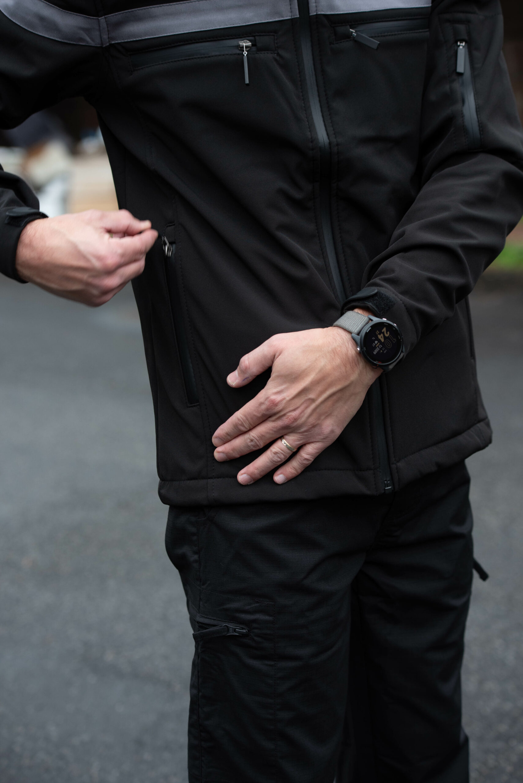 Veste Softshell 3 Couches – Sécurité Privée – Image 8