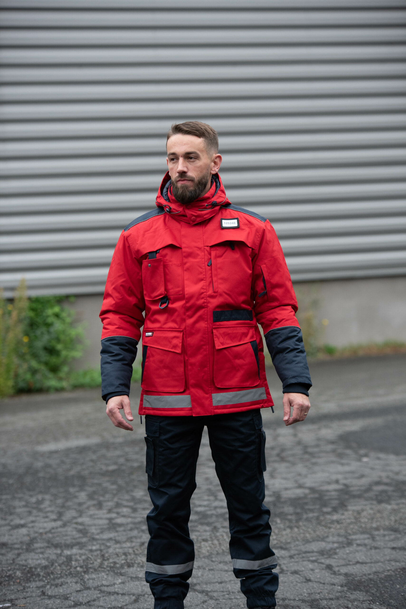 Parka Homme FIRE – Protection, Confort et Haute Visibilité