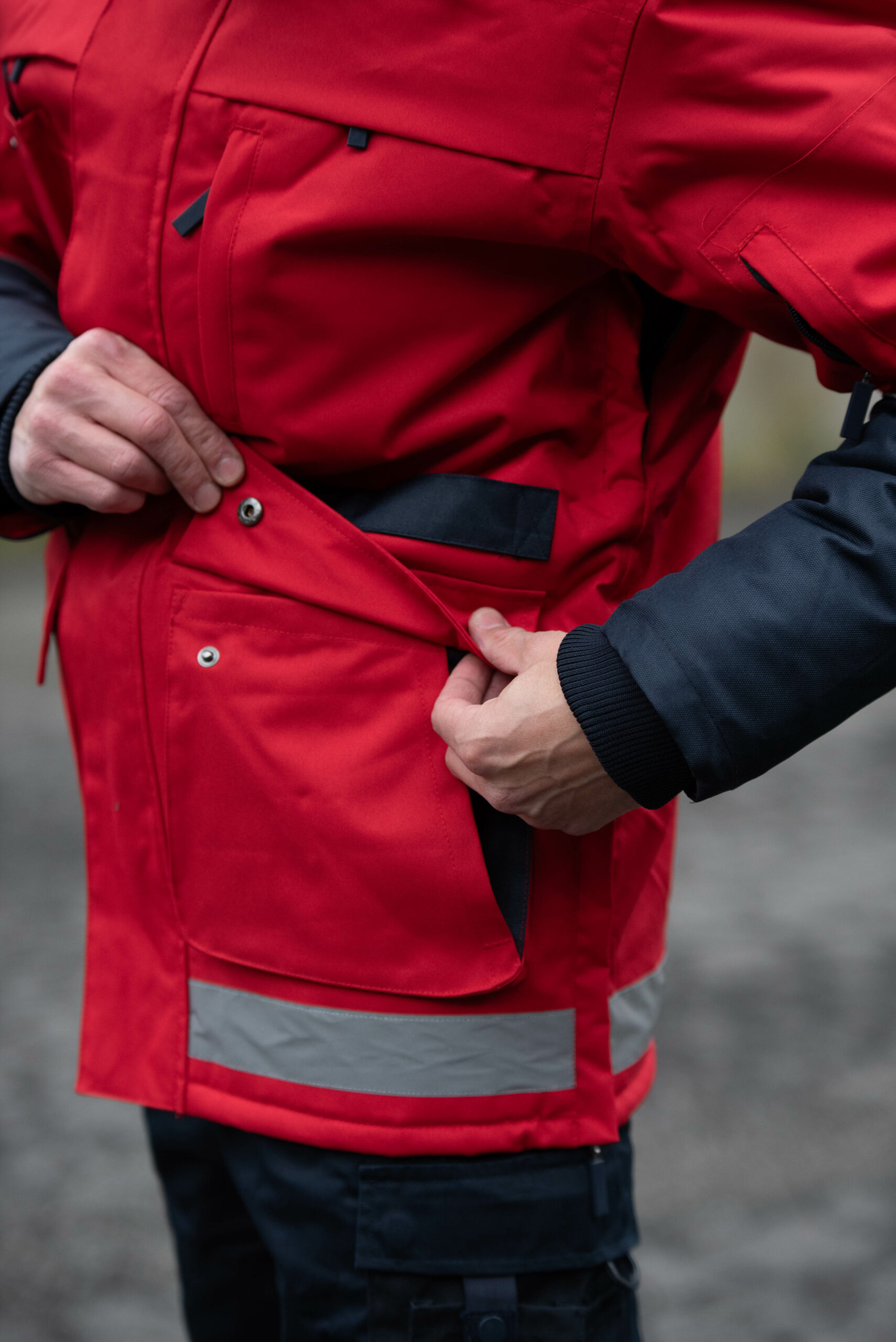 Parka Homme FIRE – Protection, Confort et Haute Visibilité – Image 8