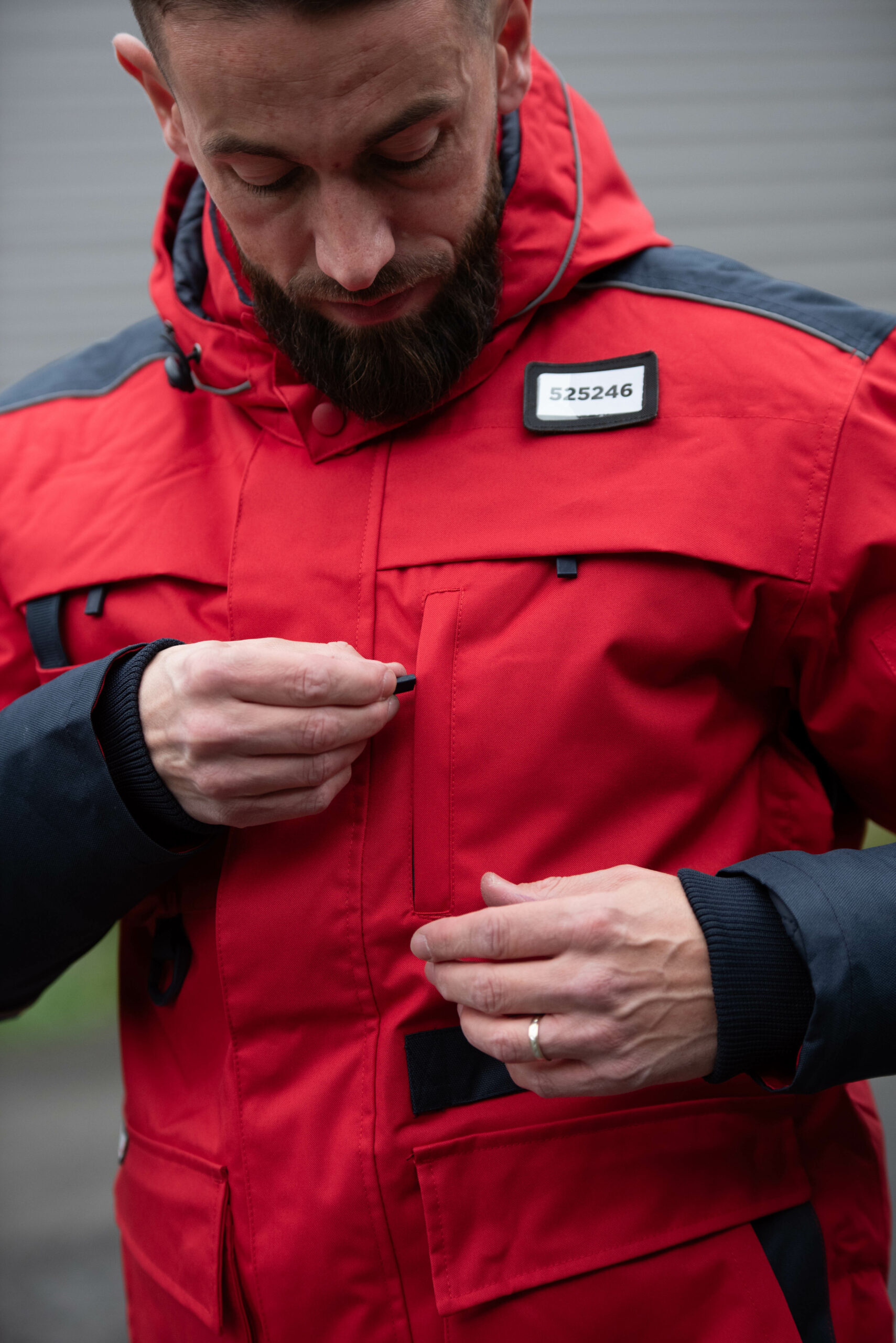 Parka Homme FIRE – Protection, Confort et Haute Visibilité – Image 9