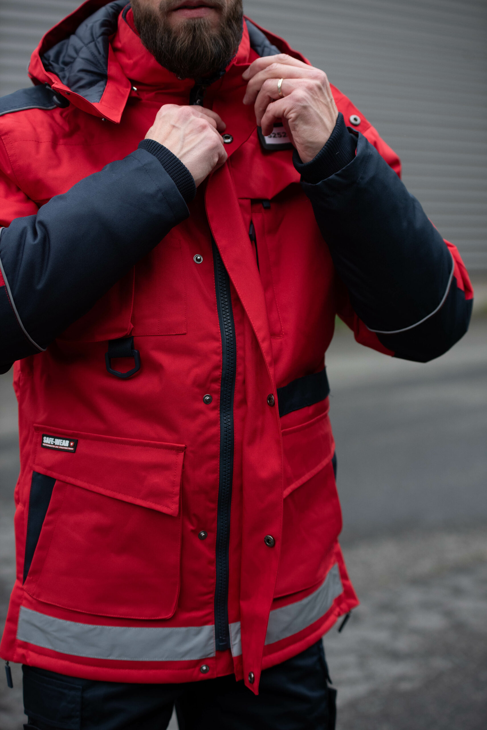 Parka Homme FIRE – Protection, Confort et Haute Visibilité – Image 15