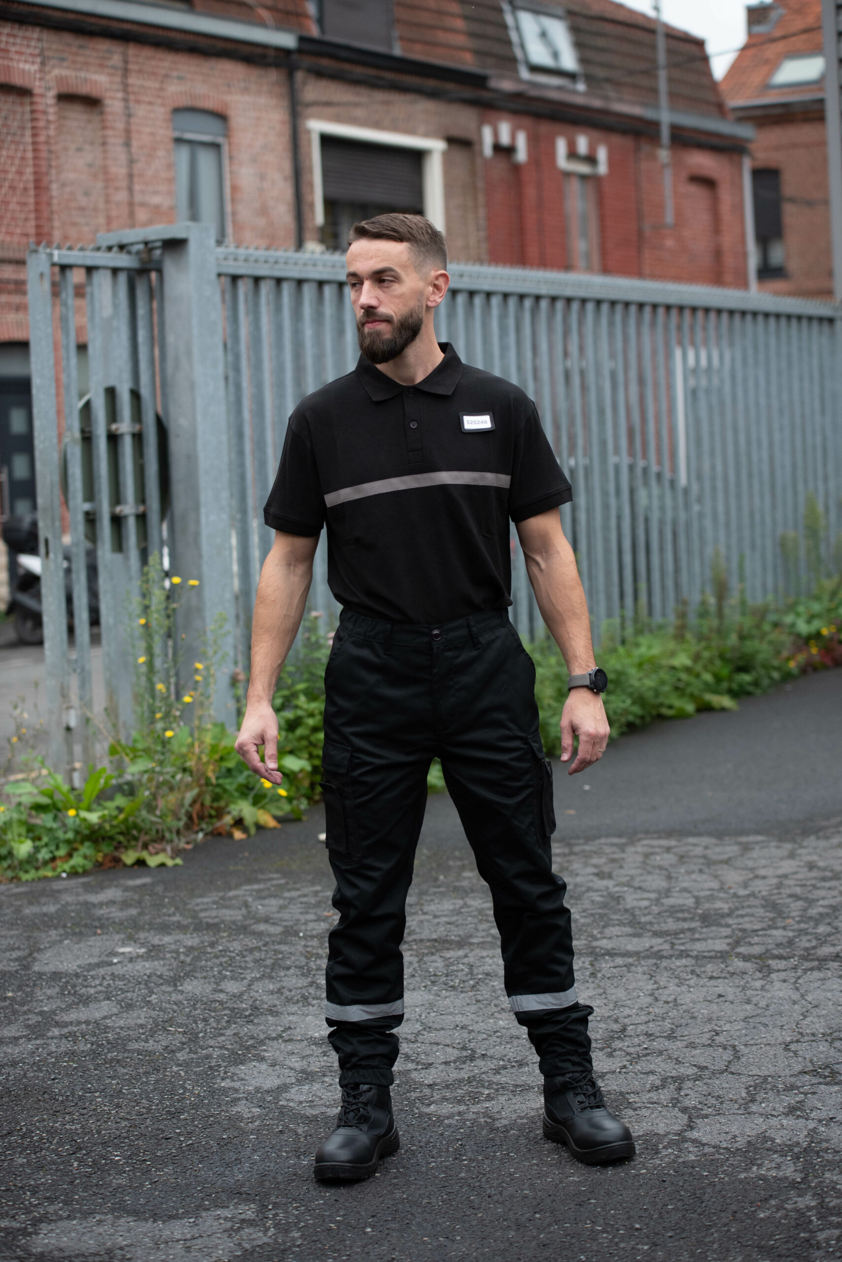 Polo Homme Manches Courtes – Sécurité Privée – Image 8