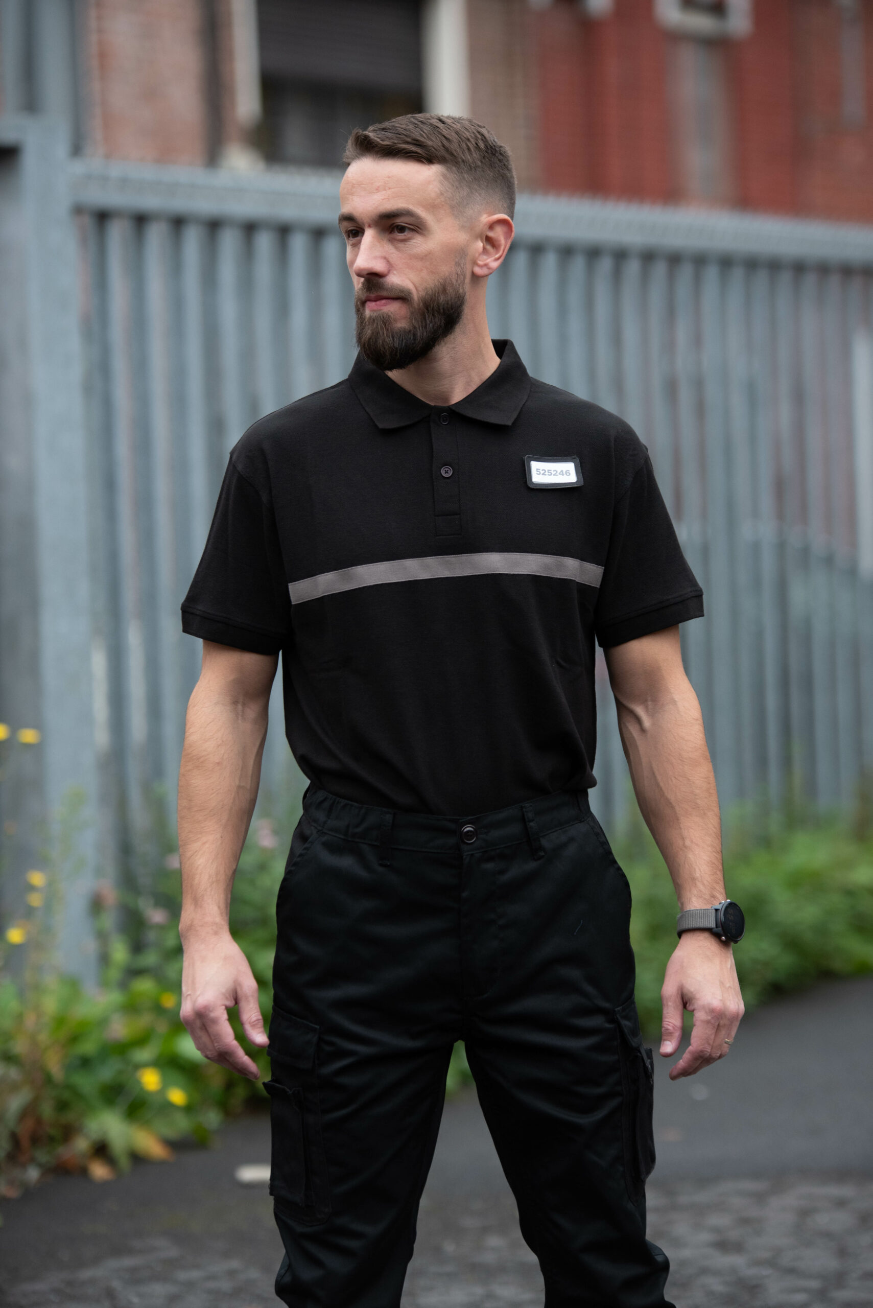 Polo Homme Manches Courtes – Sécurité Privée