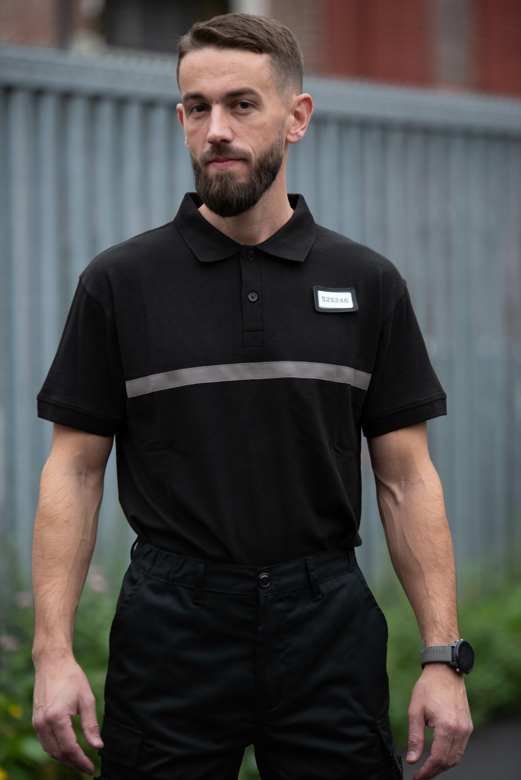 Polo Homme Manches Courtes – Sécurité Privée – Image 4