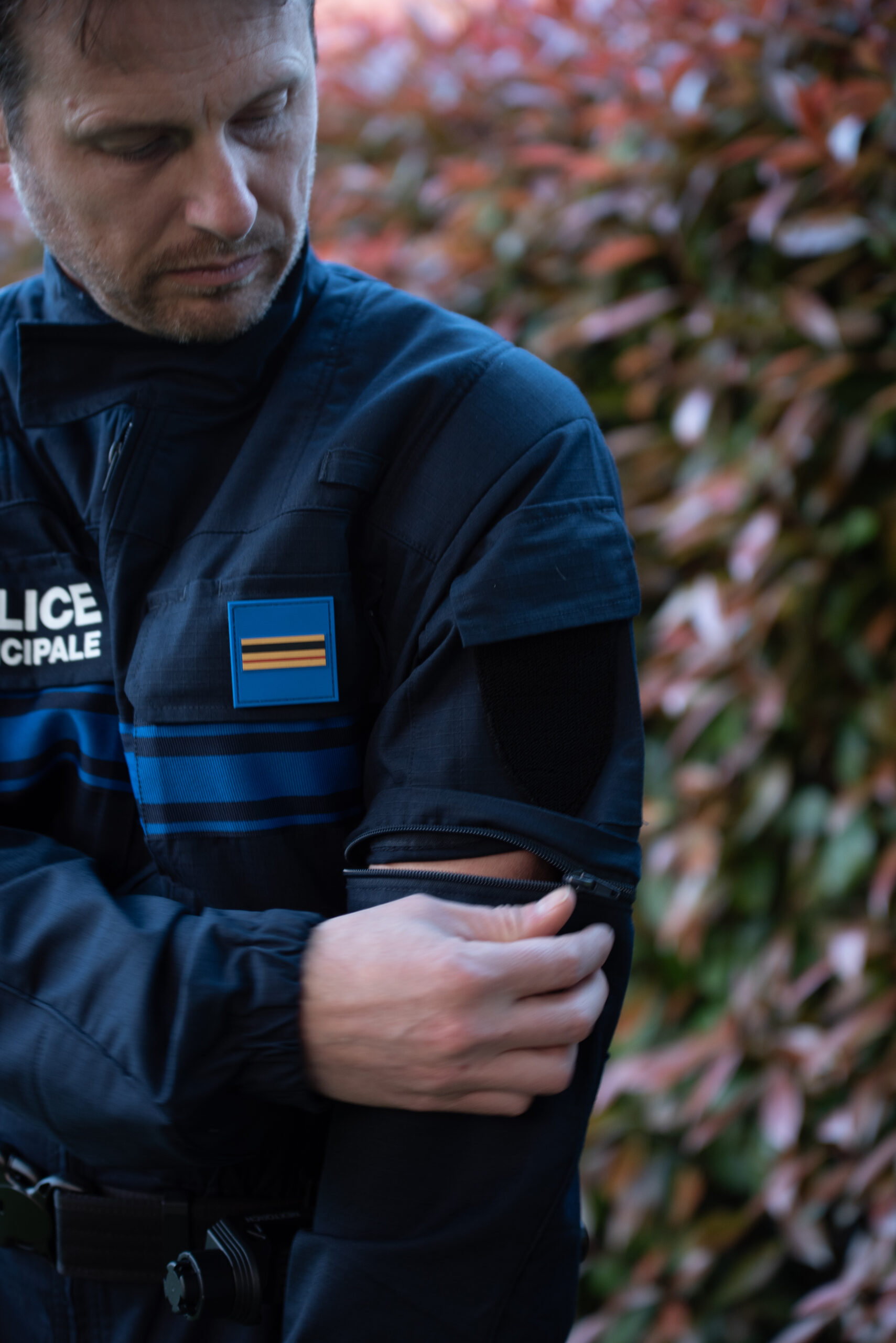 Combinaison RIPSTOP Police Municipale manches amovibles – Image 3