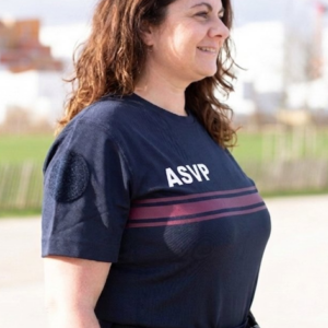 T-shirt ASVP léger été maille respirante