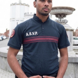 Polo MAO-RESPIRE MC ASVP Marine