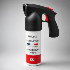 Extincteur aérosol 500 ml pour intervention rapide