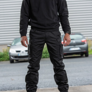pantalon agent de sécurité noir homme STAFF