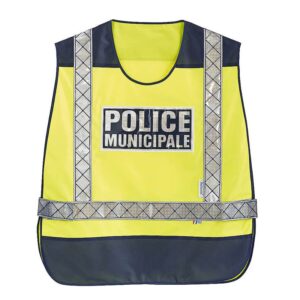 Chasuble Police Municipale Haute Visibilité
