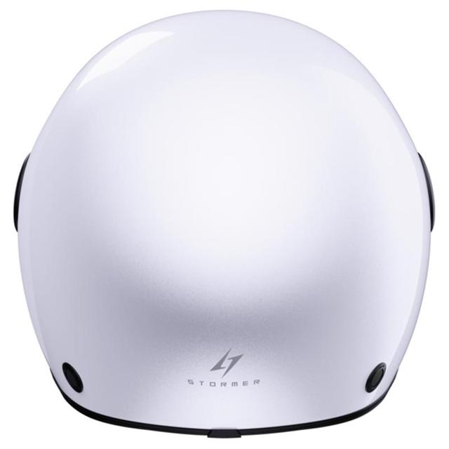 Casque Scooter Stormer Mind Blanc brillant – Image 2