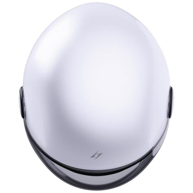 Casque Scooter Stormer Mind Blanc brillant – Image 3